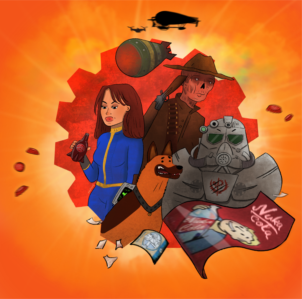 illustration fallout serie – paulinart2